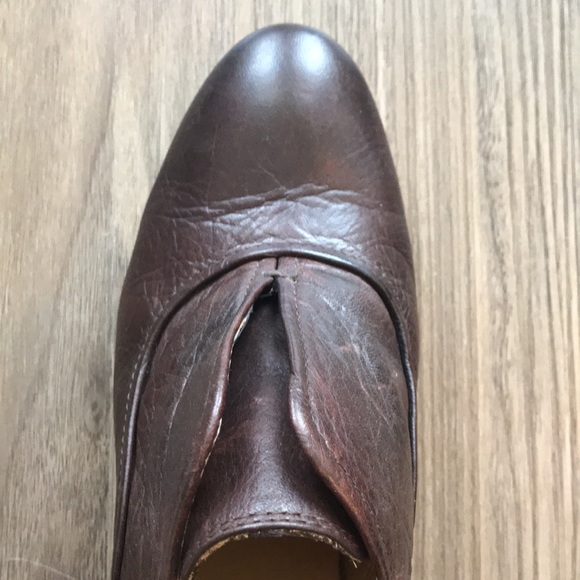 EUC Dark Brown Frye Stella Slip Boots (7) - Picture 4 of 7